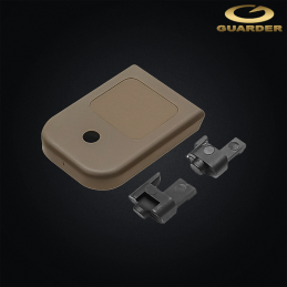 Guarder - Magazine base plate pour chargeur G17, 18C, 22, 34, tan - GLK-105(TAN)