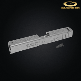 Guarder - Culasse aluminium chromé, Version Desert Storm UD000 pour G17 TM - GLK-27(A)SV