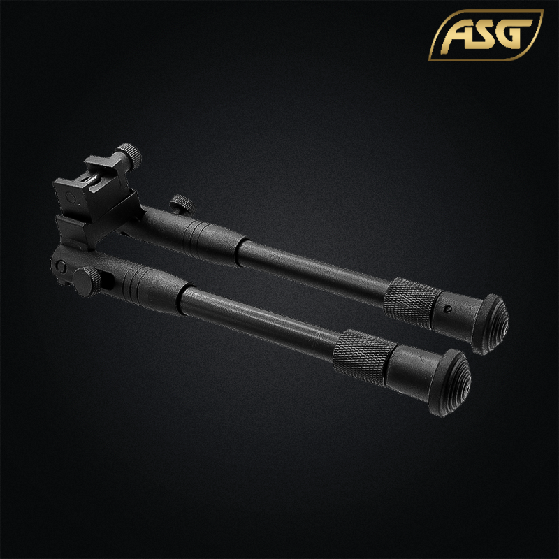 ASG - Bipied métal ajustable pour réplique Airsoft - 15832