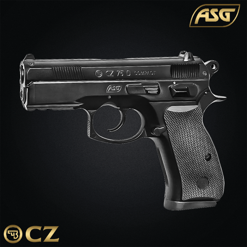 ASG - Réplique CZ™ 75D Compact, non blowback, Co2 - 15564