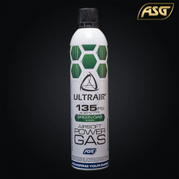 ULTRAIR™ by ASG - Bouteille Green Gas Ultrair™ 570ml, 135PSI - 19893