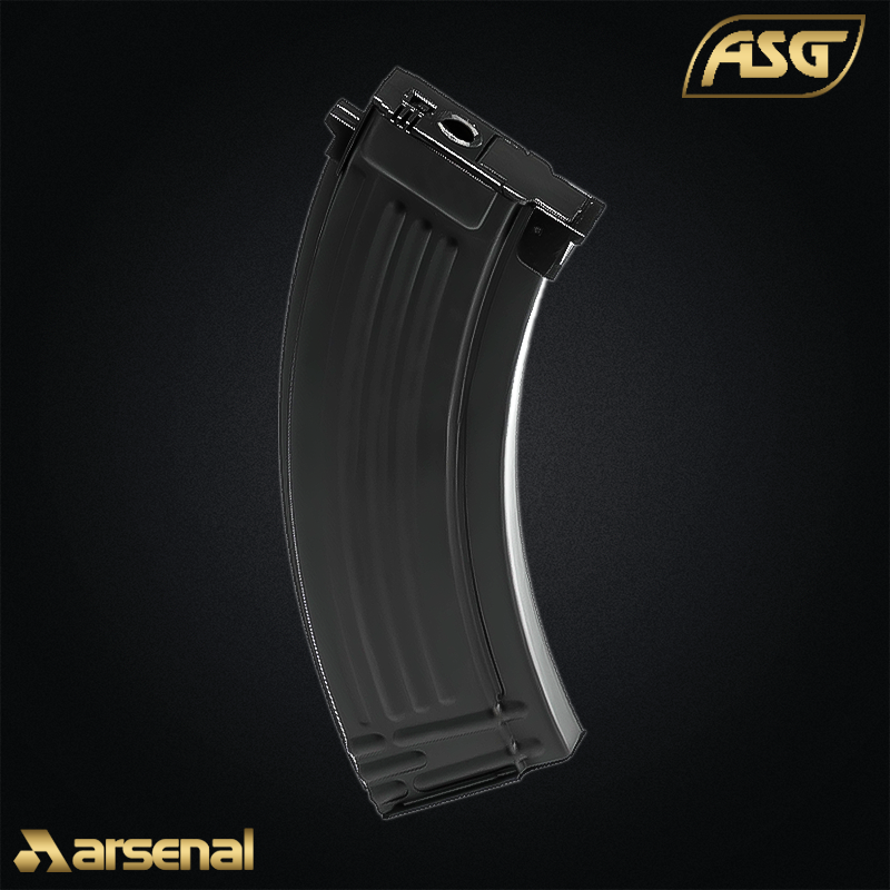ASG - Chargeur hi-cap 600 billes pour AK47, SLR AEG Airsoft - 15202