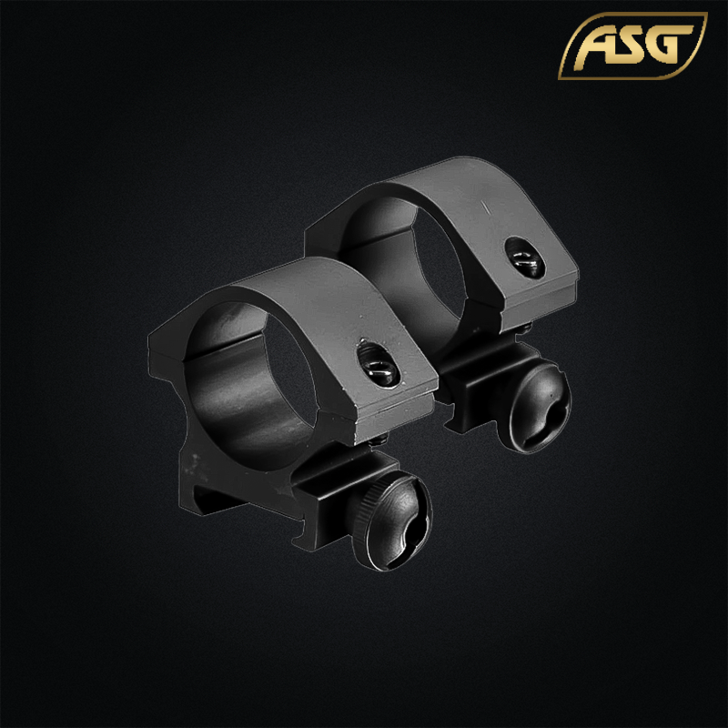 Strike Systems™ by ASG - Anneaux de montage 25,4mm, low profile - 14035