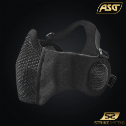 STRIKE SYSTEMS™ by ASG - Masque de protection grillagé Stalker, noir - 19216