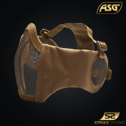 Strike Systems™ by ASG - Masque de protection grillagé Stalker, Tan - 19234