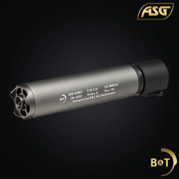 ASG - B&T Silencieux, extension de canon Rotex-V™, Quick Detach, Grey