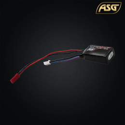 ASG - Batterie LiPo 7,4v 250mAh 20C, HPA, JST - 18780