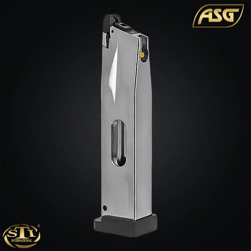 ASG - Chargeur Co2, 30 billes pour STI™ Pit Viper, chromé - 19972