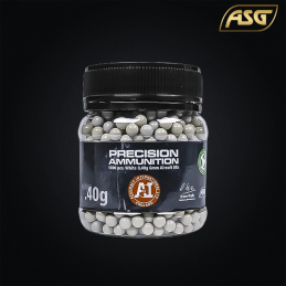 ASG - Bouteille de 1000 billes 0,40g Accuracy™, PLA bio Airsoft - 18413