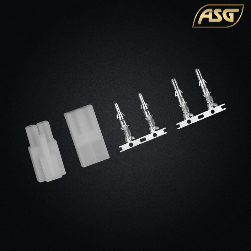 ASG - Lot de 2 connectiques Tamiya pour AEG, Small - 16765
