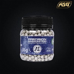 ASG - Bouteille de 1000 billes 0,36g Accuracy™, PLA bio Airsoft - 18723