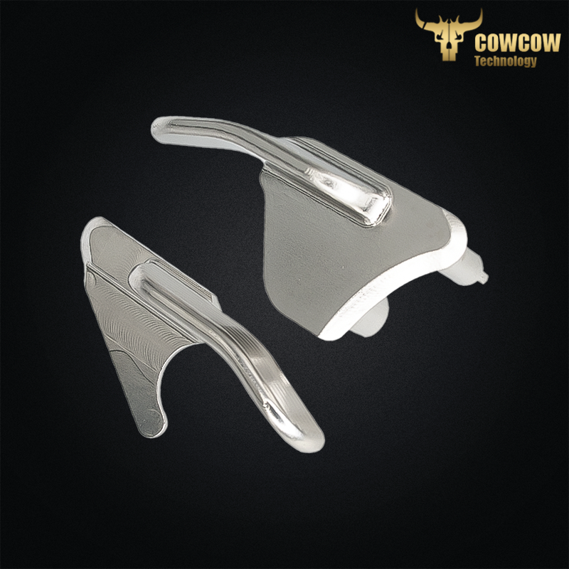 Cowcow - Sécurité ambidextre Match Grade SS pour Hi-Capa, chromé - CCT-TMHC-153