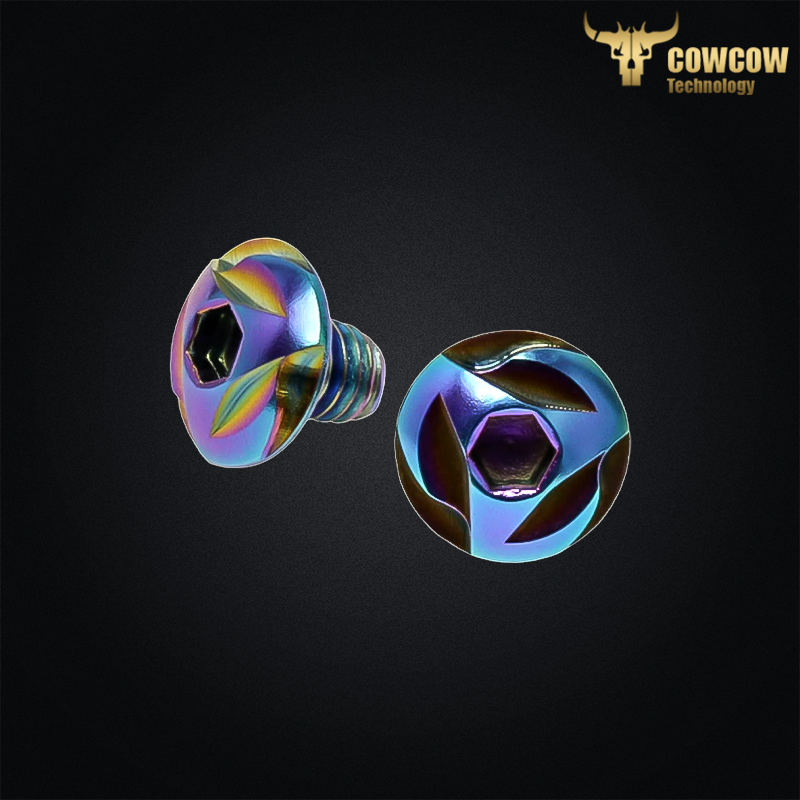 Cowcow - Set de vis rainbow pour grip Hi-capa - CCT-TMHC-130