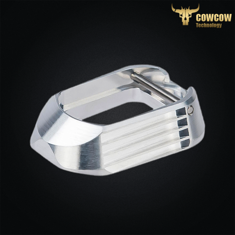 Cowcow - Magwell Match Grade T01 pour Hi-capa 4.3, 5.1, chromé - CCT-TMHC-111