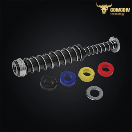 Cowcow - Set guide-ressorts de rappel pour G17 gen5 VFC/Umarex, noir - CCT-UMAREX-012
