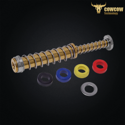 Cowcow - Set guide-ressorts de rappel pour G17 gen5 VFC/Umarex, or - CCT-UMAREX-013