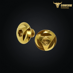 Cowcow - Set de vis or pour grip Hi-capa - CCT-TMHC-129