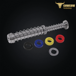 Cowcow - Set guide-ressorts de rappel pour G17 gen5 VFC/Umarex, chromé - CCT-UMAREX-011