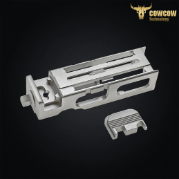 Cowcow - Blowback housing pour G17 Tokyo Marui, chromé - CCT-TMG-044