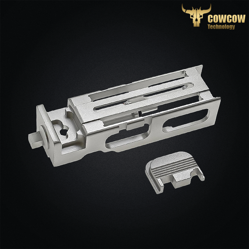 Cowcow - Blowback housing pour G17 Tokyo Marui, chromé - CCT-TMG-044