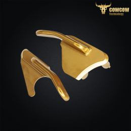 Cowcow - Sécurité ambidextre Match Grade SS pour Hi-Capa, or - CCT-TMHC-155