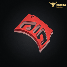 Cowcow - Détente custom T1 pour Hi-Capa, 1911, rouge - CCT-TMHC-062