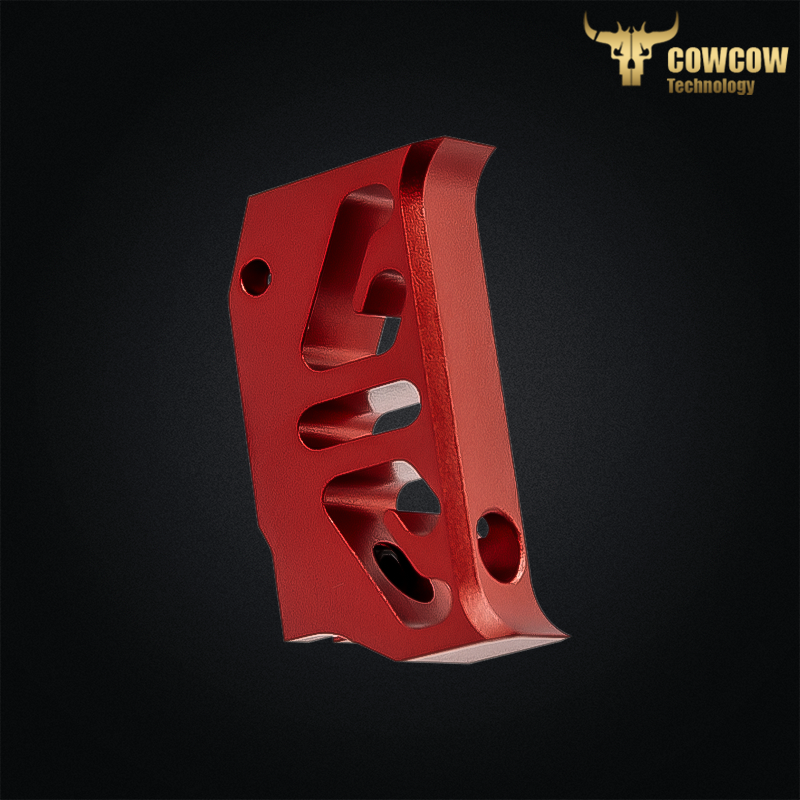 Cowcow - Détente custom T2 pour Hi-Capa, 1911, rouge - CCT-TMHC-066