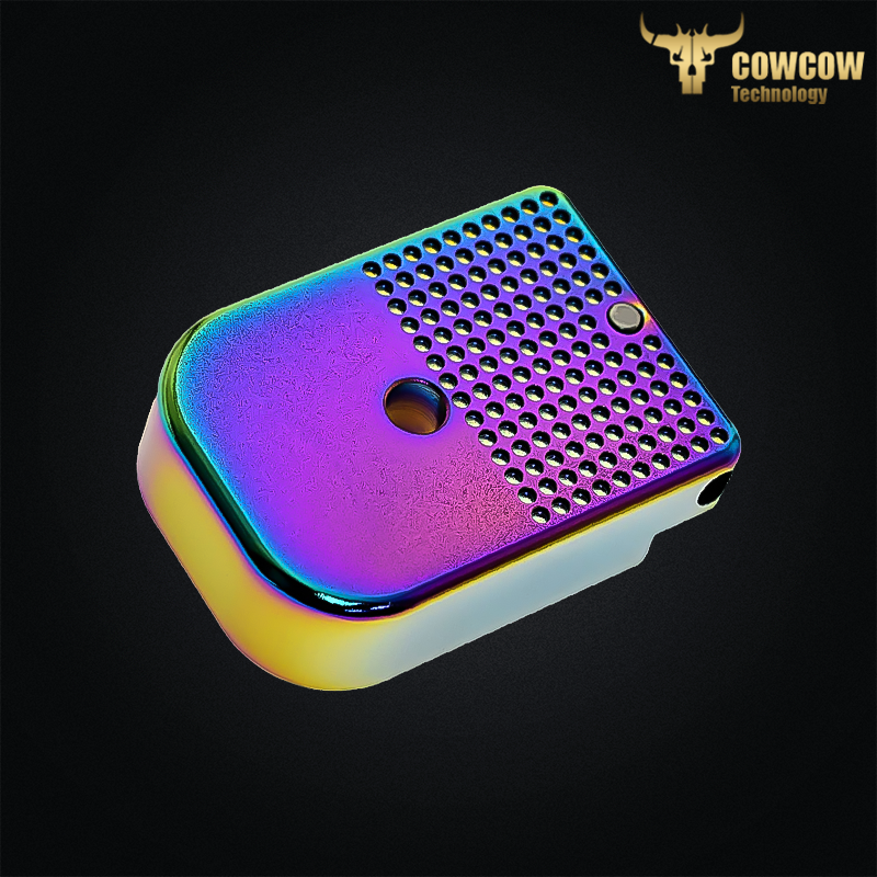 Cowcow - Magazine base Dottac D01, pour chargeur Hi-Capa 4.3, 5.1, rainbow - CCT-TMHC-126