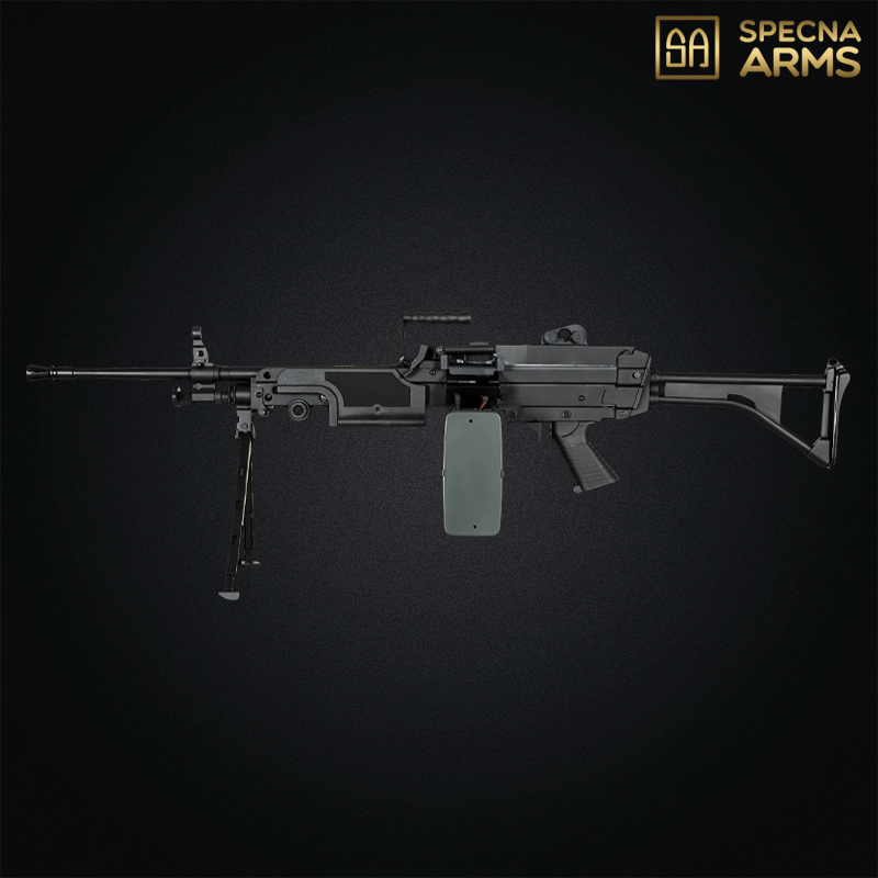 Specna Arms - Réplique LMG SA-249 MK1 Minimi , M249 MK1, CORE™, Airsoft - SPE-01-028610