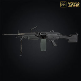 Specna Arms - Réplique LMG SA-249 MK2 Minimi , M249 MK1, CORE™, Airsoft - SPE-01-028611