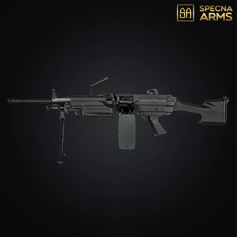 Specna Arms - Réplique LMG SA-249 MK2 Minimi , M249 MK1, CORE™, Airsoft - SPE-01-028611