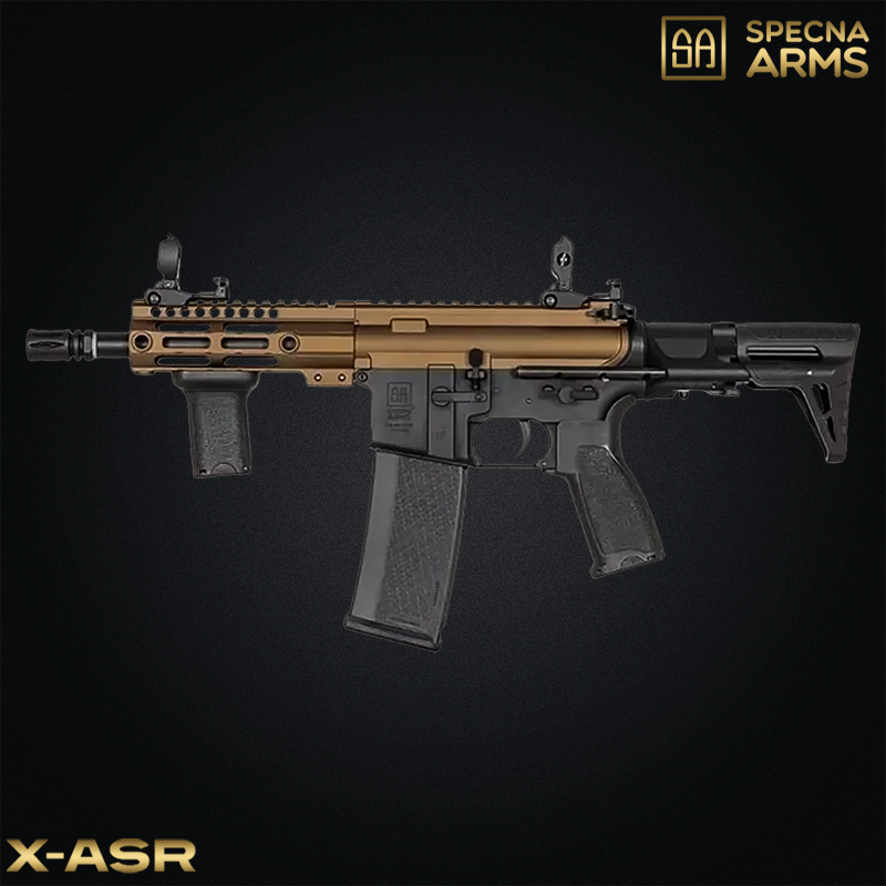 Specna Arms - Réplique SA-E21 PDW, EDGE™, Chaos Bronze, Airsoft - SPE-01-027066
