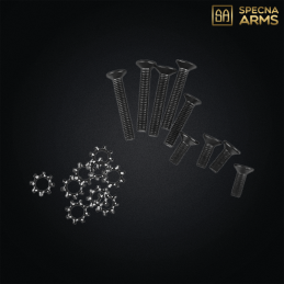 Specna Arms - Set de 9 vis pour gearbox version 2 QD AEG - SPE-08-023685