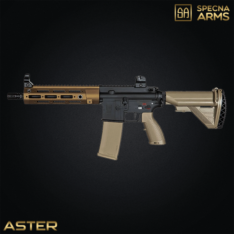 Specna Arms - Réplique SA-H23, HK416 RAHG, EDGE™ 2.0 ASTER™, Chaos Bronze - SPE-01-031956