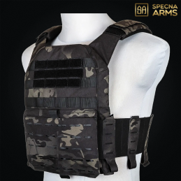 Specna Arms - Plate carrier SATAC™, advanced, laser cut, multicam black - SPE-18-042455