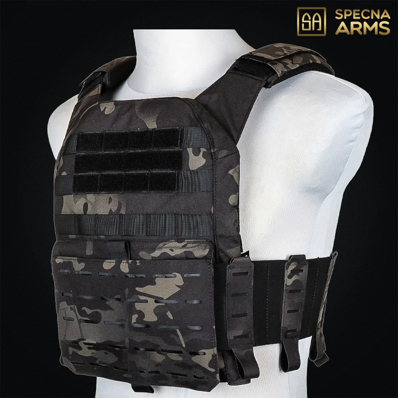Specna Arms - Plate carrier SATAC™, advanced, laser cut, multicam black - SPE-18-042455