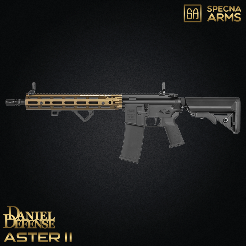 Specna Arms - Réplique SA-P28 Prime™, Aster II™, Daniel Defense™, Chaos Bronze - SPE-01-043658