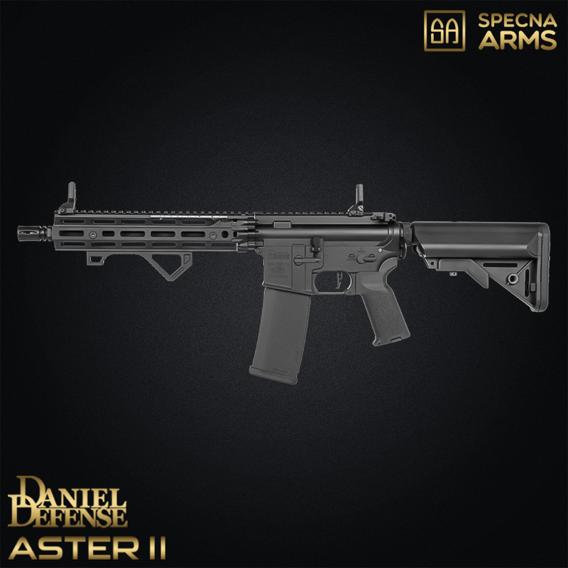 Specna Arms - Réplique SA-P27 Prime™, Daniel Defense, noir - SPE-01-043654