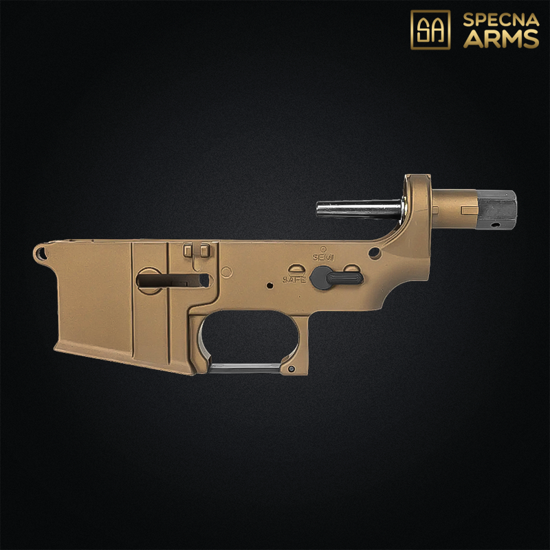 Specna Arms - Lower receiver SAAS™ EDGE™ et PRIME™ pour AR15, M4, Chaos Bronze - SPE-09-046724