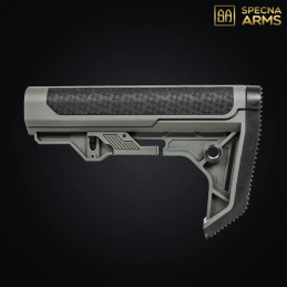 Specna Arms - Crosse tactique SAAS™ Light OPS pour M4, M16 AEG, Olive Drab - SPE-09-046713