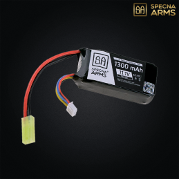 Specna Arms - Batterie Li-Po 11,1v 1300mAh 15/30C, 1 Stick, Tamiya - SPE-06-022014