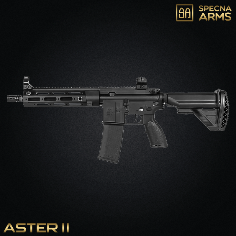 Specna Arms - Réplique HK416 RAHG SA-PH23 Prime™, Aster II™, Noir - SPE-01-044129