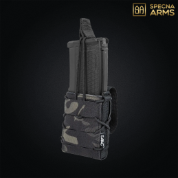 Specna Arms - Poche Open SATAC™ pour chargeur M4, AK, G36, MOLLE, noir - SPE-19-042425