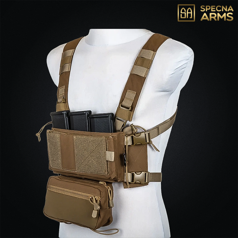 Specna Arms - Tactical adaptive V2 chest rig SATAC™, Tan - SPE-18-041875