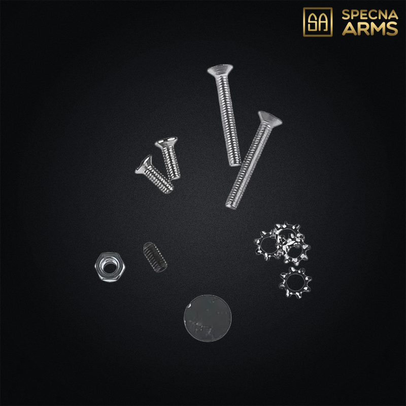 Specna Arms - Set de vis pour cage moteur AK AEG - SPE-08-023748