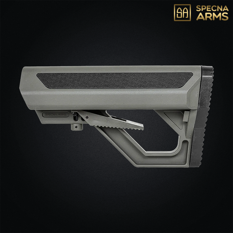 Specna Arms - Crosse tactique SAAS™ Heavy OPS pour M4, M16 AEG, olive drab - SPE-09-046712