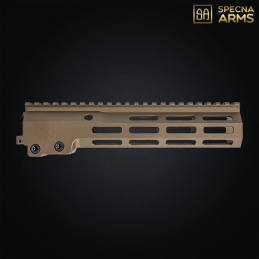 Specna Arms - Garde-mains 10.5 pouces SAAS™, U-Style, M-lok pour AR15, M4, Chaos Bronze - SPE-09-044956