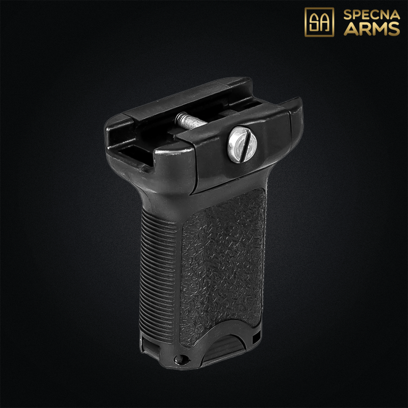 Specna Arms - Poignée tactique short RIS, noir pour Airsoft - SPE-09-025467
