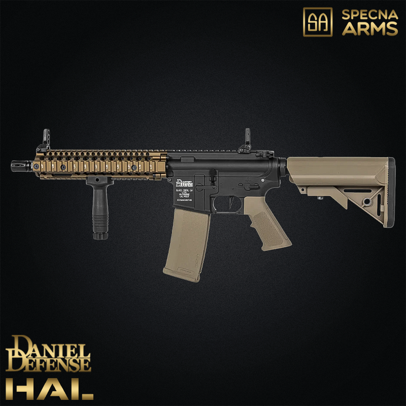 Specna Arms - Réplique MK18 SA-C19 Daniel Defense™, Core™, mosfet HAL™, Chaos Bronze - SPE-01-047112