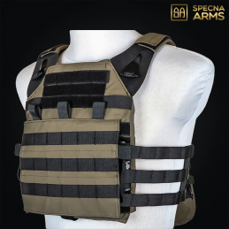 Specna Arms - Plate carrier SATAC™, waistcoat, MOLLE, Ranger Green - SPE-18-042486